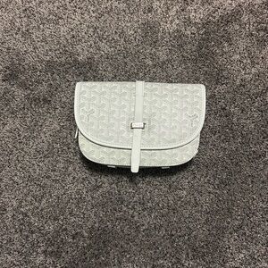 White Unisex Goyard Bag